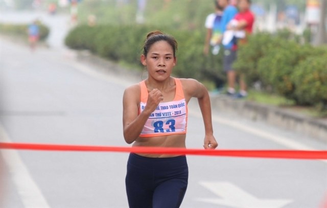 Walker Nguyen Thi Thanh Phuc returns to the 30th SEA Games targeting to win her fourth title after four years rest. (Photo: tintucvietnam.vn)
