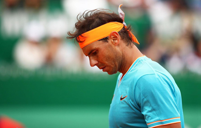 Nadal bị loại khỏi Monte Carlo. (Nguồn: AP)