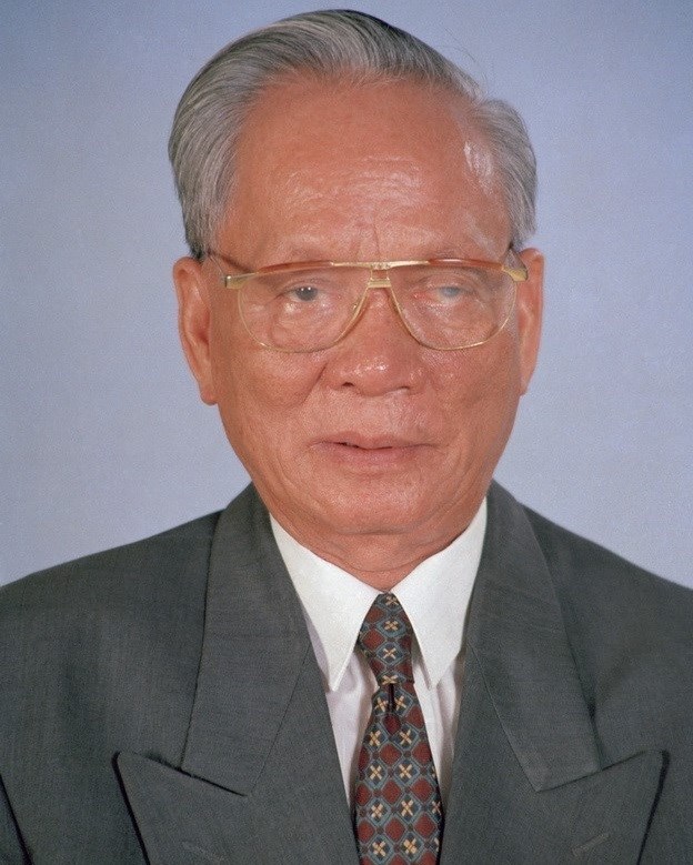 Former Politburo member and former President Le Duc Anh (Source: VNA)