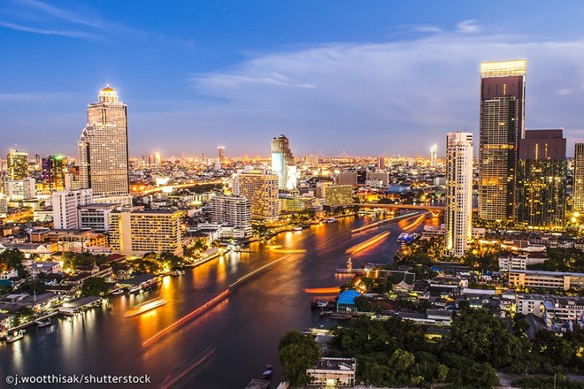 Bangkok at night - Illustrative image (Source: shutterstock)