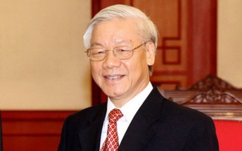 Tổng Bí thư, Chủ tịch nước Nguyễn Phú Trọng. Ảnh: VTV