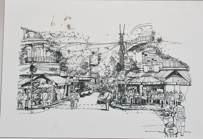 The ‘Tran Quoc Toan Street’ work by Le Khanh Trinh