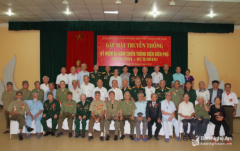 Gặp mặt Cựu chiến binh nhân kỷ niệm 65 năm chiến thắng Điện Biên Phủ