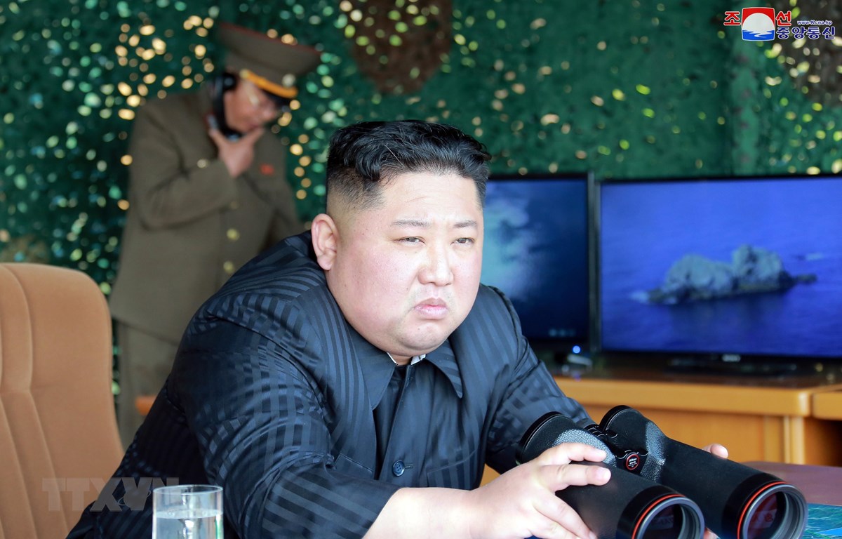 KCNA: Chủ tịch Kim Jong Un giám sát diễn tập 
