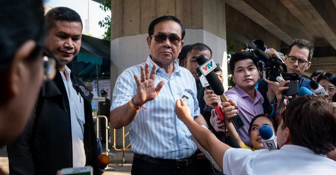 11 đảng nhỏ ở Thái Lan ủng hộ đảng thân quân đội