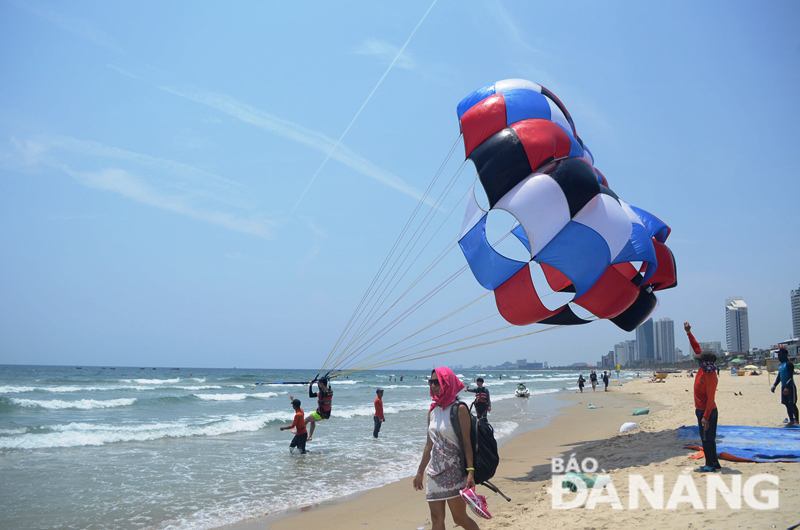 Local beaches are always crowded with beach-goers