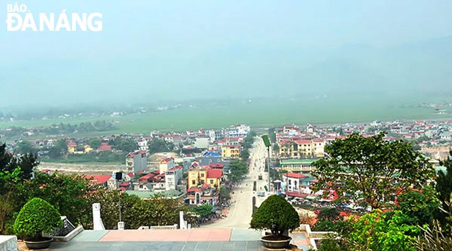 Một góc thành phố Điện Biên. Ảnh: N.N.P