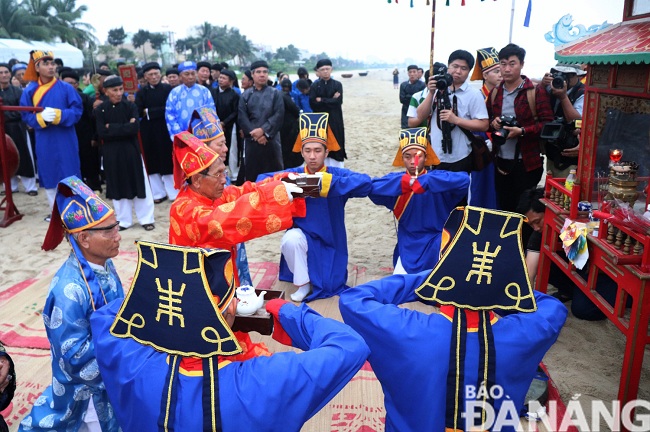 A main traditional ritual to honour the merits and virtues of the whale