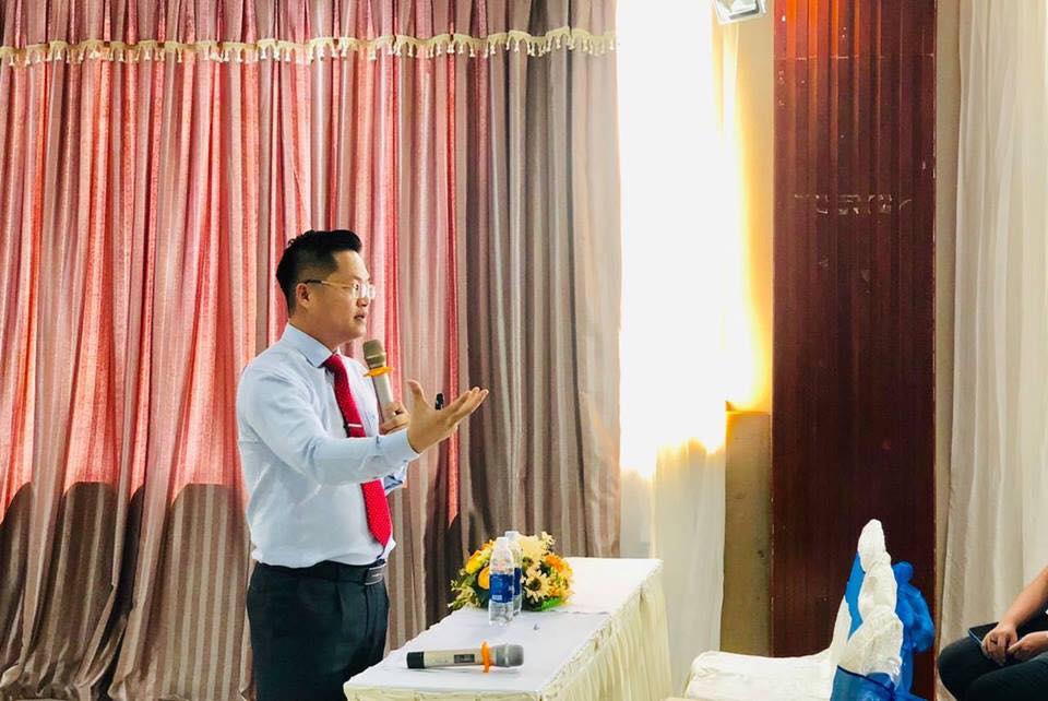 Diễn giả LS. Nguyễn Văn Lộc hiện đang là chủ tịch của LP Group.