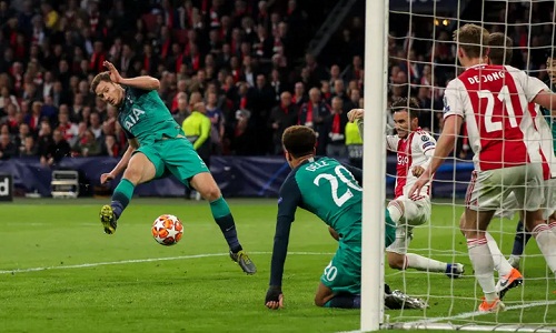 Tottenham tạo ra một màn ngược dòng khó tin khác ở vòng knock-out Champions League năm nay. Ảnh: AMA.