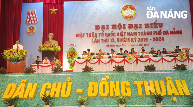 Phiên trù bị Đại hội đại biểu MTTQ Việt Nam thành phố Đà Nẵng lần thứ XI