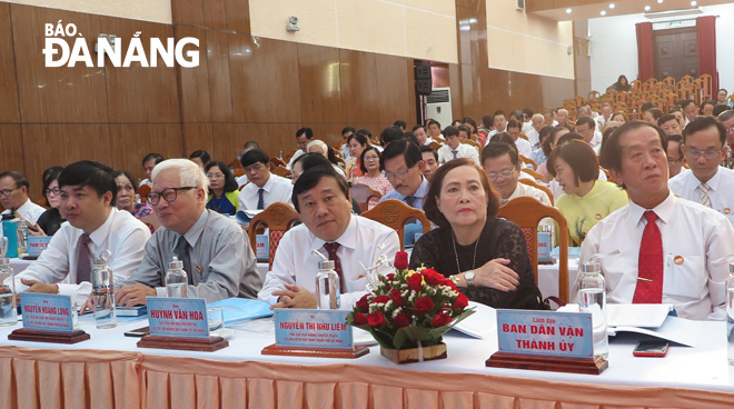 Đại biểu dự Đại hội đại biểu MTTQ Việt Nam thành phố lần thứ XI
