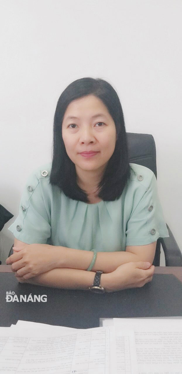 Bà Lê Thị Bích Thuận - Phó Giám đốc phụ trách Sở GD-ĐT 
