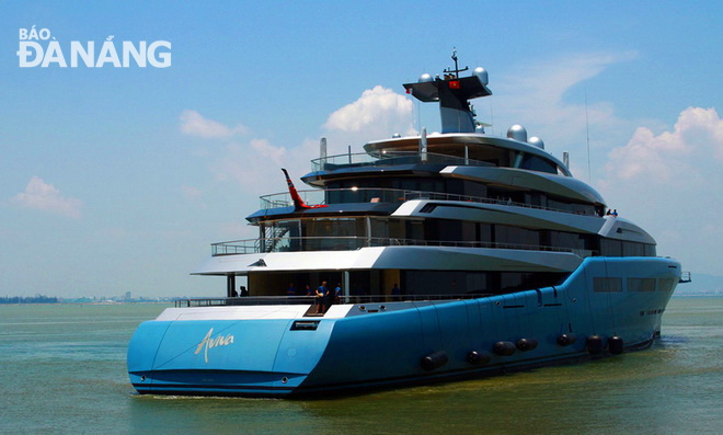  Siêu du thuyền Aviva của tỉ phú người Anh Joe Lewis có giá trị lên tới 150 triệu USD.