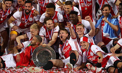 Nhiều cầu thủ Ajax trở thành mục tiêu chuyển nhượng hàng đầu của các CLB châu Âu. Ảnh: AP.