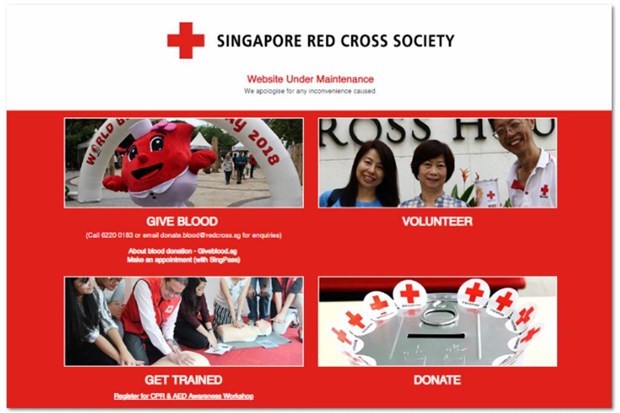 More than 4,000 potential blood donors of Singapore have had their personal information leaked after part of the Singapore Red Cross (SRC)’s website was hacked on May 8. (Source: todayonline.co