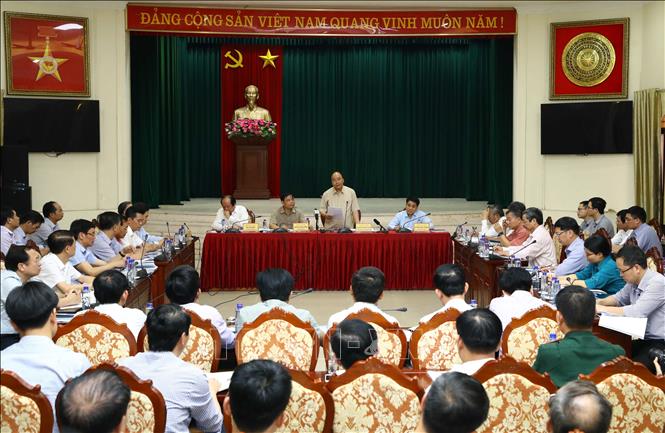 Quang cảnh buổi làm việc. Ảnh: Thống Nhất/TTXVN