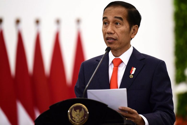 Indonesian President Joko Widodo (above) is seeking to repeat his 2014 victory, when he won narrowly against Prabowo Subianto.PHOTO: AFP