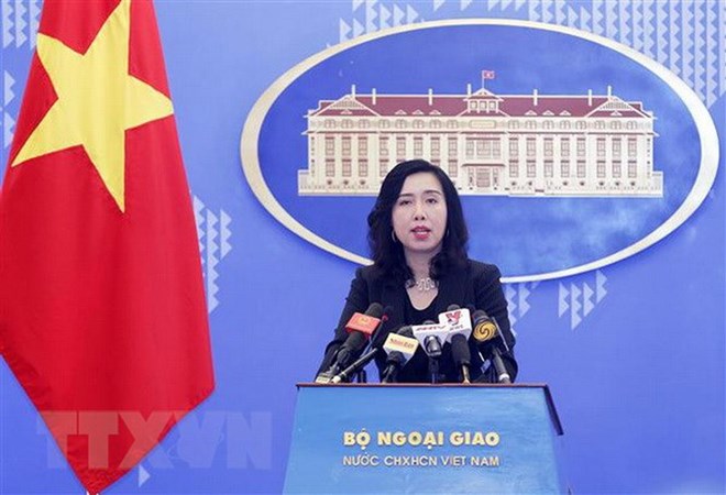 Spokesperson of Viet Nam’s Ministry of Foreign Affairs Le Thi Thu Hang (Photo: VNA)