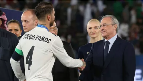 Ramos đã đề đạt ý định ra đi với chủ tịch Florentino Perez