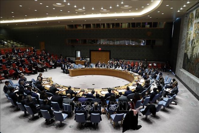 A session of the UN Security Council in New York (Source: VNA)