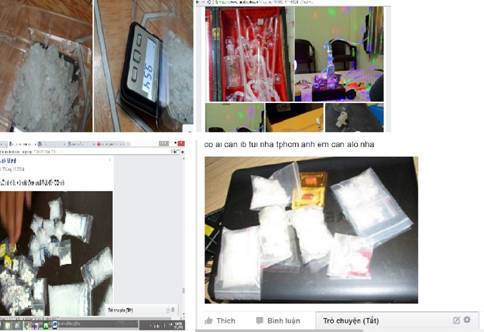 Bắt giữ đối tượng bán ma túy qua mạng xã hội