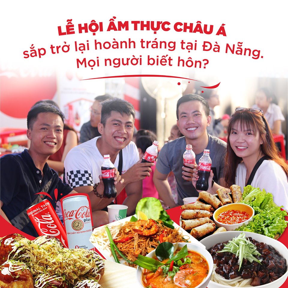 Lễ hội ẩm thực châu Á CocaCola sắp đổ bộ Đà Nẵng thân yêu
