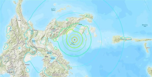 Động đất cường độ 6 tại Đông Indonesia và New Zealand
