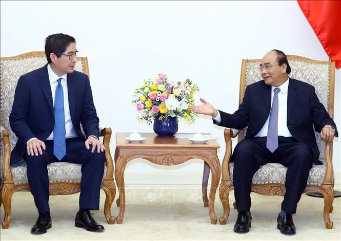 Thủ tướng Nguyễn Xuân Phúc tiếp Tổng giám đốc Tập đoàn JG, Philippines