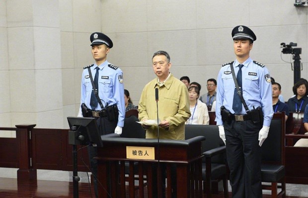 Trung Quốc: Cựu chủ tịch Interpol thừa nhận tội ăn hối lộ
