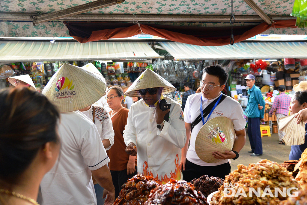 They were introduced to dried shrimp 