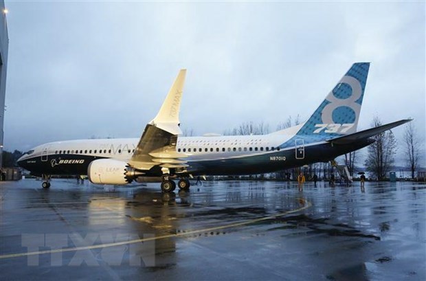 Máy bay 737 MAX của hãng Boeing tại nhà máy ở Renton, Washington, Mỹ. (Nguồn: AFP/TTXVN)