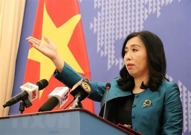 Spokeswoman of the Ministry of Foreign Affairs Le Thi Thu Hang (Photo: VNA)