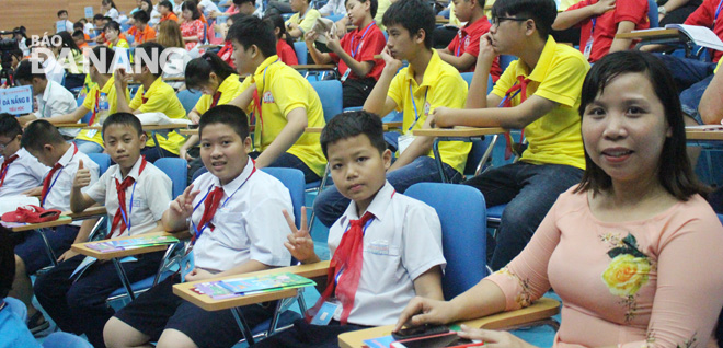 Học sinh trường Điện Biên Phủ, quận Thanh Khê có 3/12 học sinh tiểu học tham gia Cuộc thi Toán Tuổi thơ toàn quốc 2019