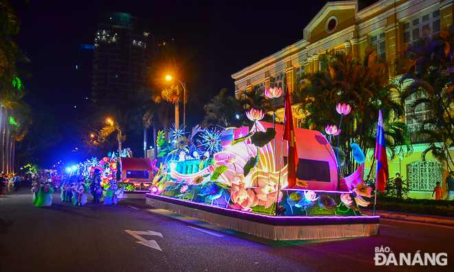 Most notably, the vehicles are decorated with symbols of national flags and flowers of the 8 countries participating in DIFF 2019.