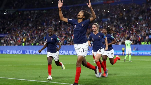 Pháp giành chiến thắng tuyệt đối ở vòng bảng. (Nguồn: Getty Images)