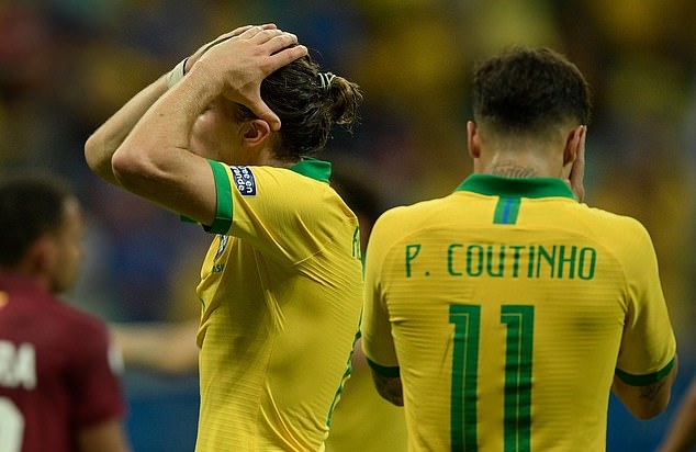 Còn rất nhiều vấn đề với đội chủ nhà Brazil. Ảnh: AFP