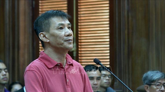 Bị cáo Nguyen Michael Phuong Minh bị tuyên án 12 năm tù về tội “Hoạt động nhằm lật đổ chính quyền nhân dân”. Ảnh: Thành Chung/TTXVN