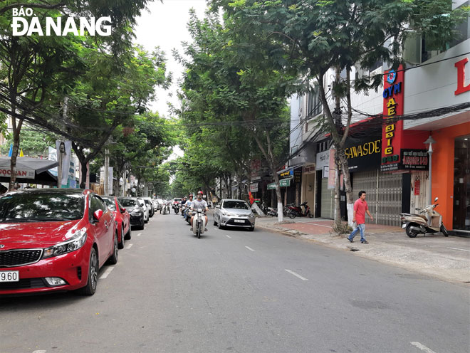 Thanks to the urban management application, the urban order situation in Hai Chau District has been ensured.