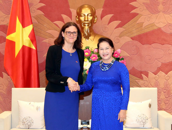Thúc đẩy và làm sâu sắc mối quan hệ hợp tác Việt Nam-EU