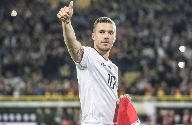 Món quà cho Lukas Podolski