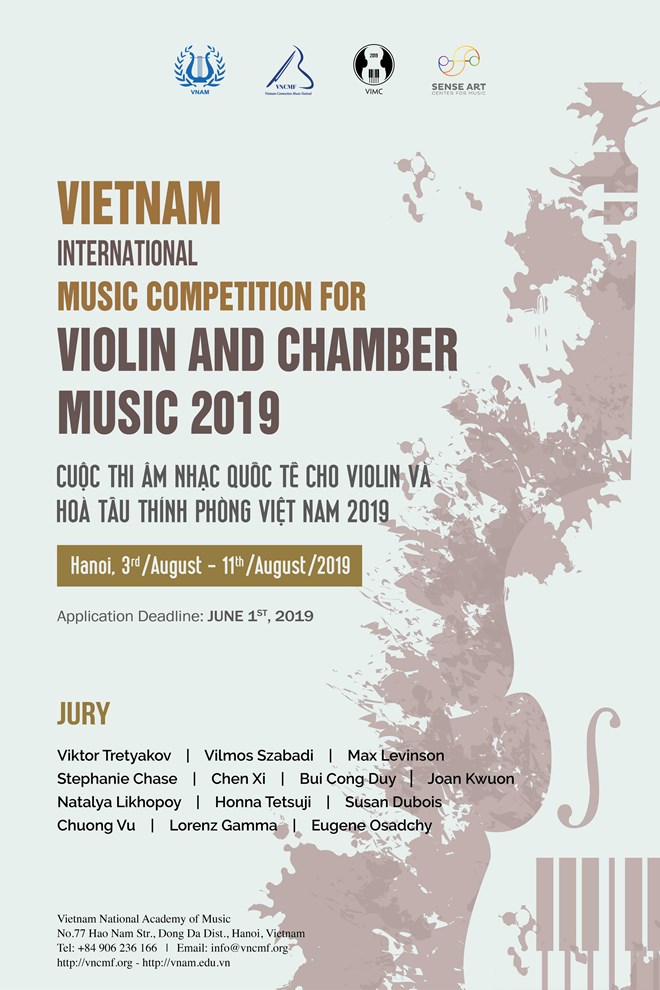 Poster of the contest (Photo: vnam.edu.vn)