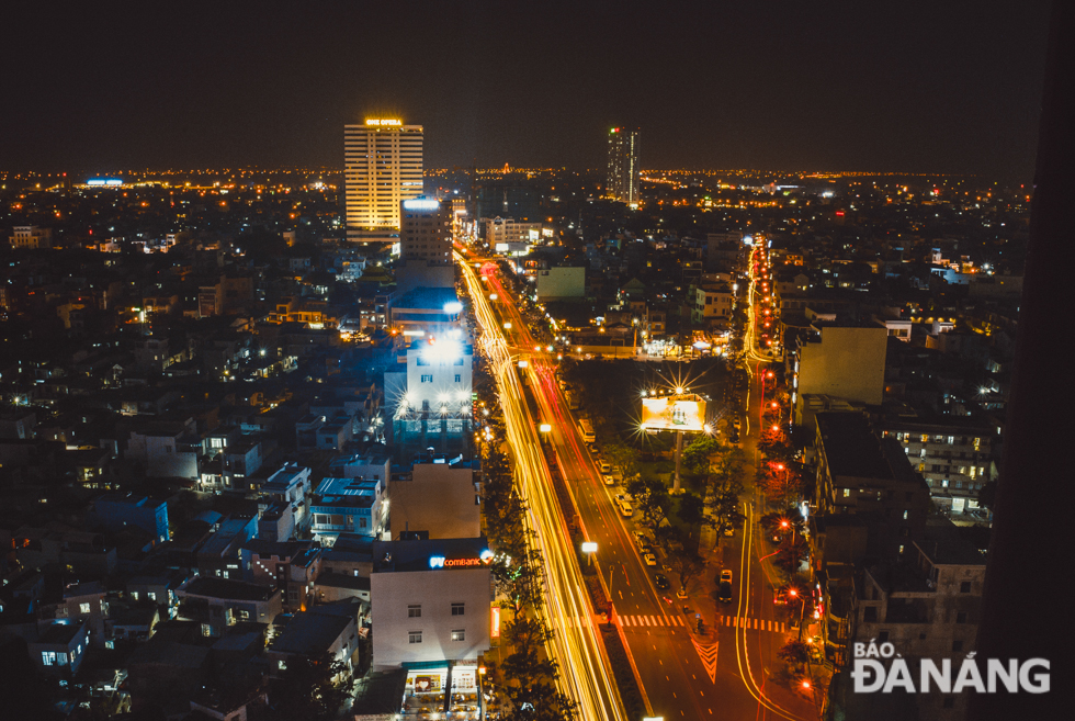  A section of busy Nguyen Van Linh Street