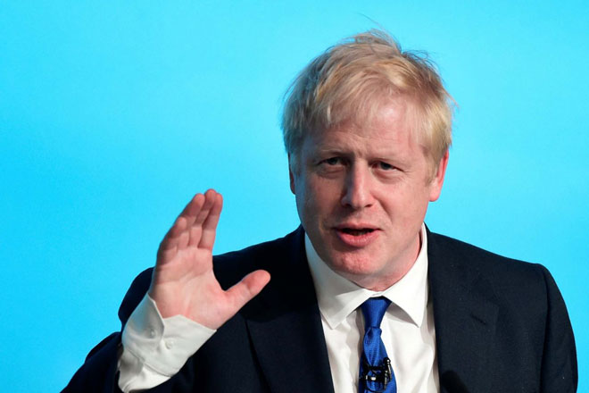Cựu Ngoại trưởng Boris Johnson hiện là ứng cử viên hàng đầu cho vị trí Thủ tướng Anh.  Ảnh: Reuters