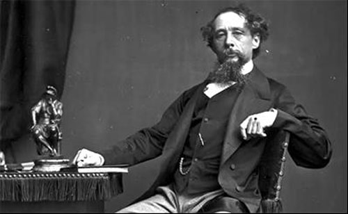 Nhà văn Charles Dickens (1812-1870).