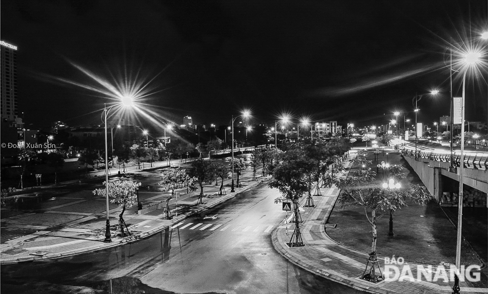 A tranquil quarter of the city at 2.00am