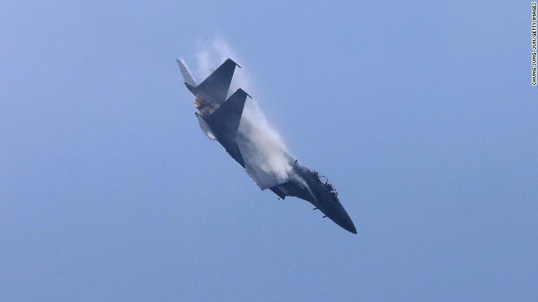 Máy bay F-15 của Không quân Hàn Quốc. Ảnh: Getty Images