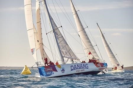 A ship from Da Nang joins the Clipper Round the World Race in 2016 (Source: VNA)