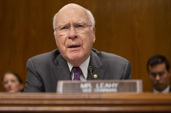 Ông Patrick Leahy, 1 trong 4 thượng nghị sĩ Mỹ vừa gửi thư cho Ngoại trưởng Pompeo lên án hành vi của Trung Quốc ở Biển Đông. Ảnh: REUTERS