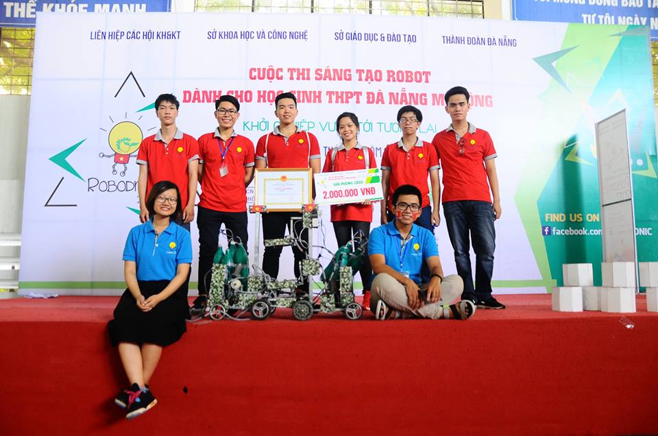 Trường THPT Trần Phú (Đà Nẵng) vô địch cuộc thi Robodnic 2019